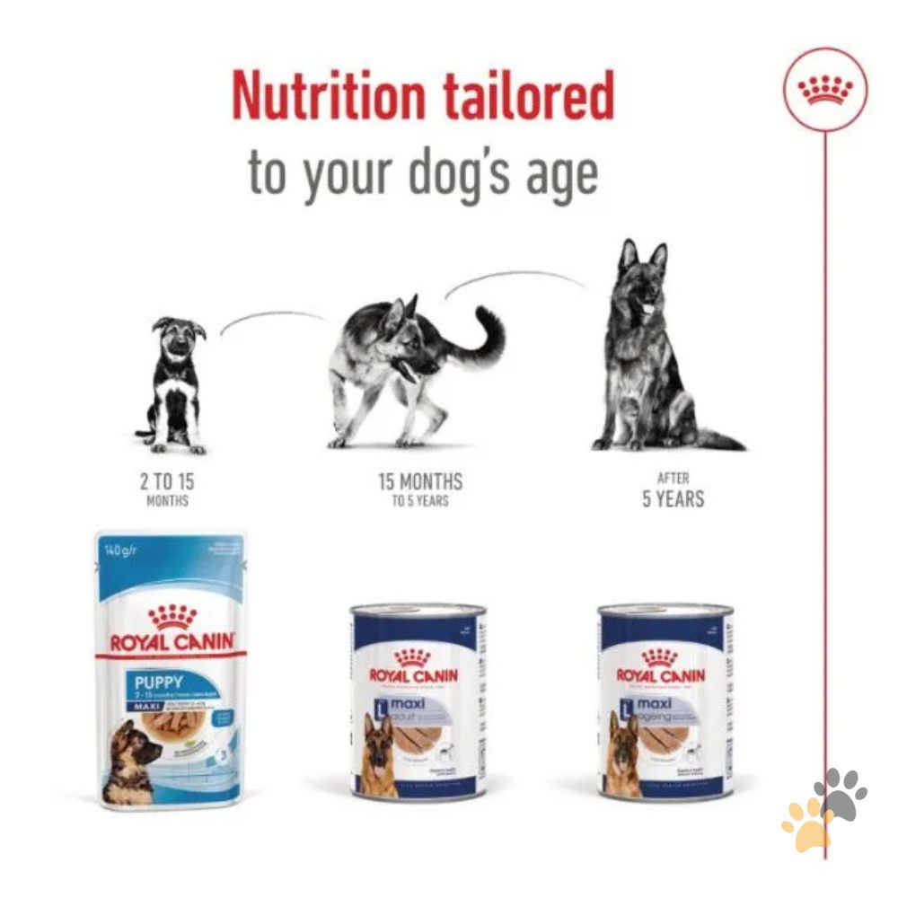ROYAL CANIN MAXI ADULT DOG WET FOOD CAN - 410G
