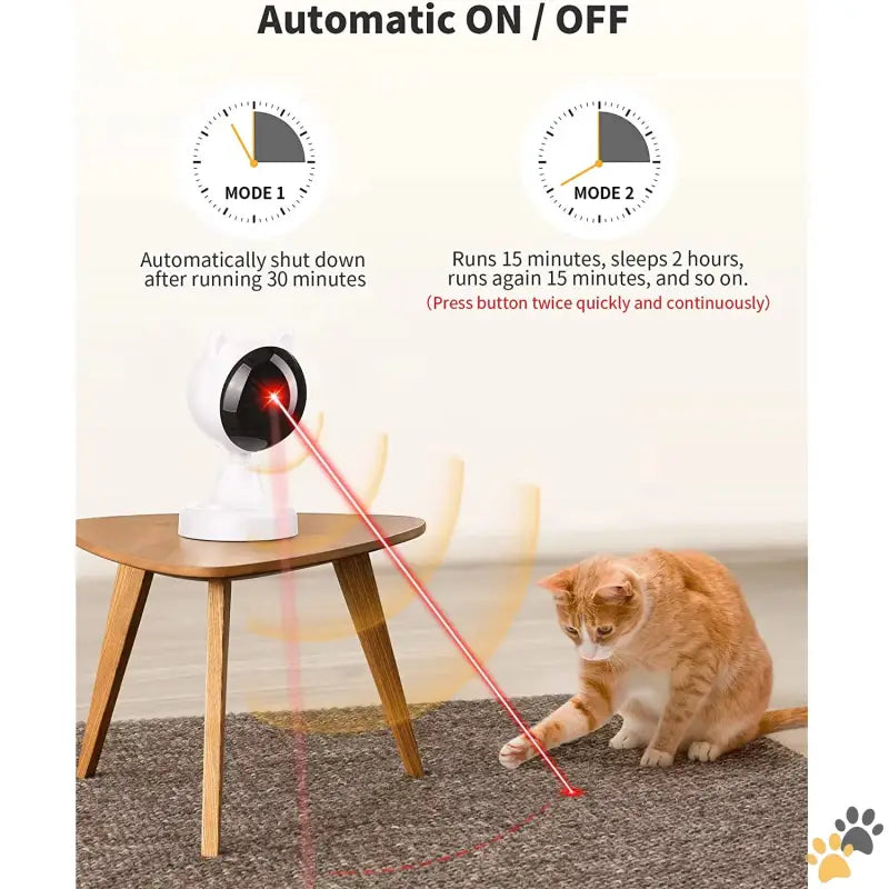 Cat Laser Toy - Automatic Cat Laser Toys Interactive Laser Cat Toys for Indoor Cats/kitty/dogs Cat Laser Toy Automatic