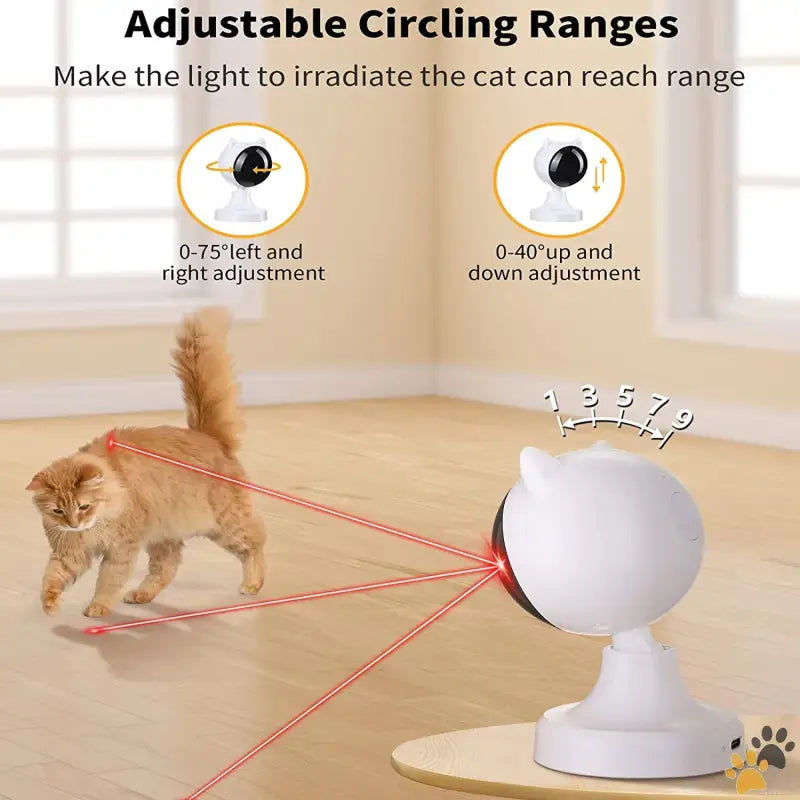 Cat Laser Toy - Automatic Cat Laser Toys Interactive Laser Cat Toys for Indoor Cats/kitty/dogs Cat Laser Toy Automatic