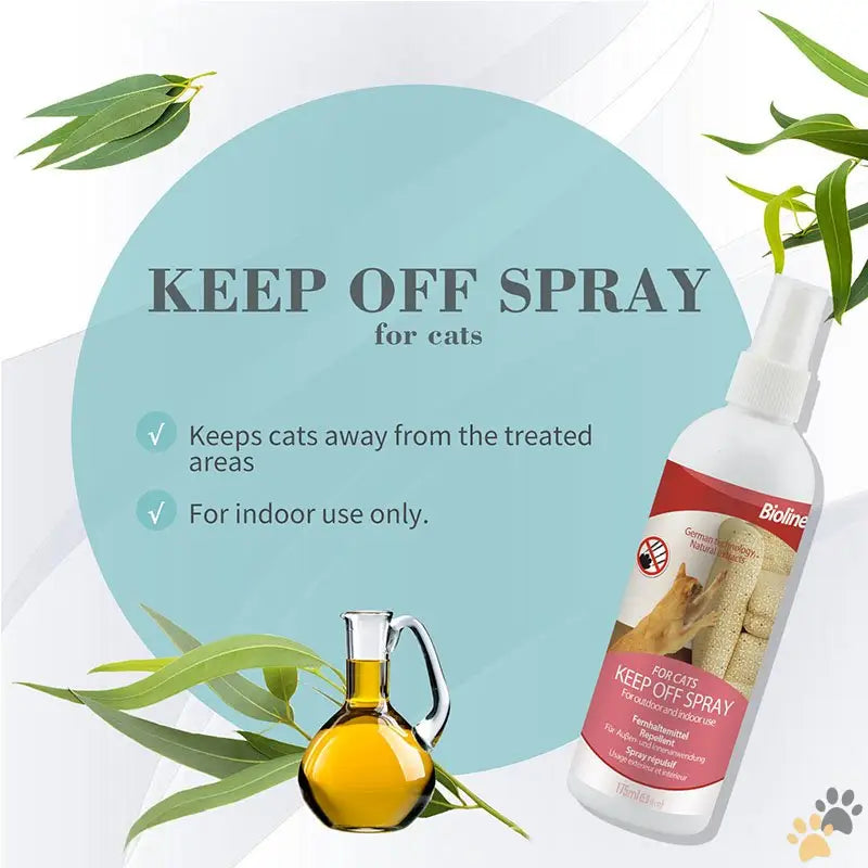 Bioline Keep off Spray for Cats - Health & Wellness
