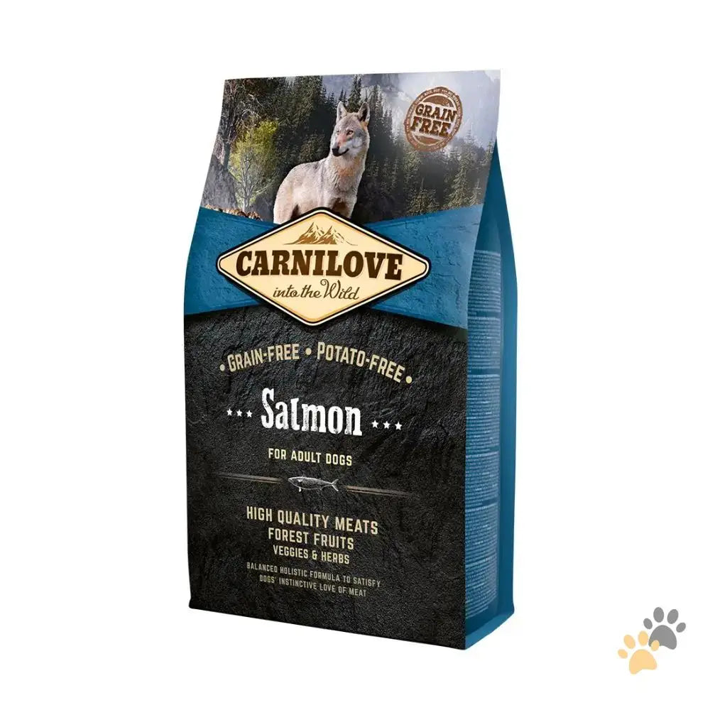 Carnilove Salmon Adult Dog Food 4 Kg - 4 Kg - Dog Food