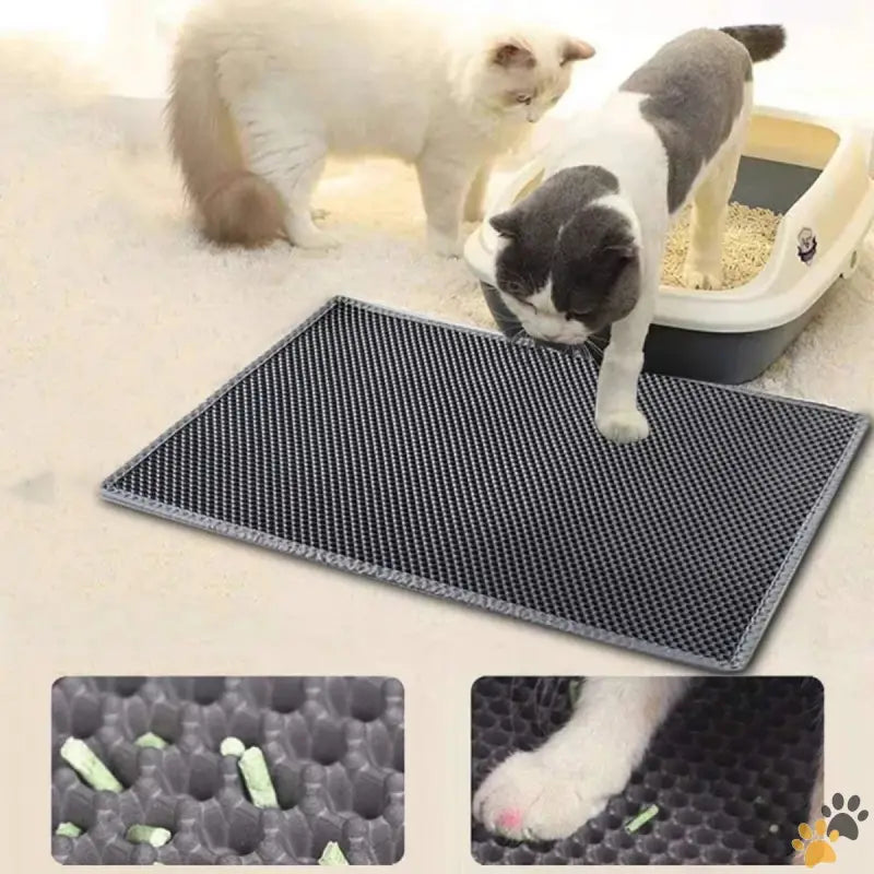 Newlight66 Cat Litter Trapping Mat - Cat Litter Trapping Mat Waterproof Kitty Litter Trapper Pad -16’’-20’’-