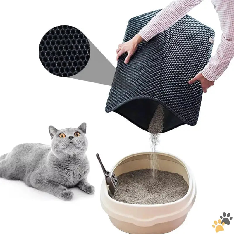 Newlight66 Cat Litter Trapping Mat - Cat Litter Trapping Mat Waterproof Kitty Litter Trapper Pad -16’’-20’’-