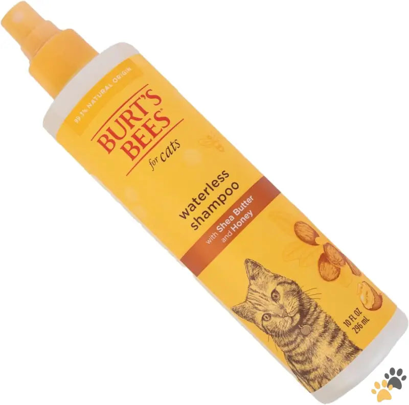 Waterless Cat Shampoo - 10 Fl Oz (pack of 1) - Cat Naturally Derived Waterless Shampoo with Shea Butter and Honey - Cat