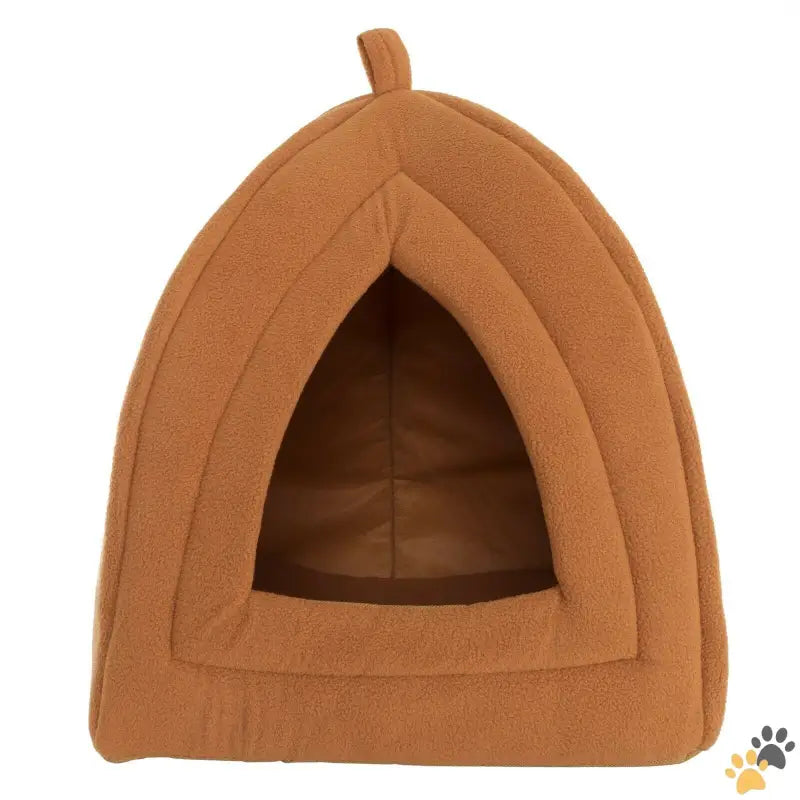 Cozy Cat Pet Igloo Bed - Cat Pet Igloo Cave Enclosed Covered Tent House Removable Cushion Bed Hideout.