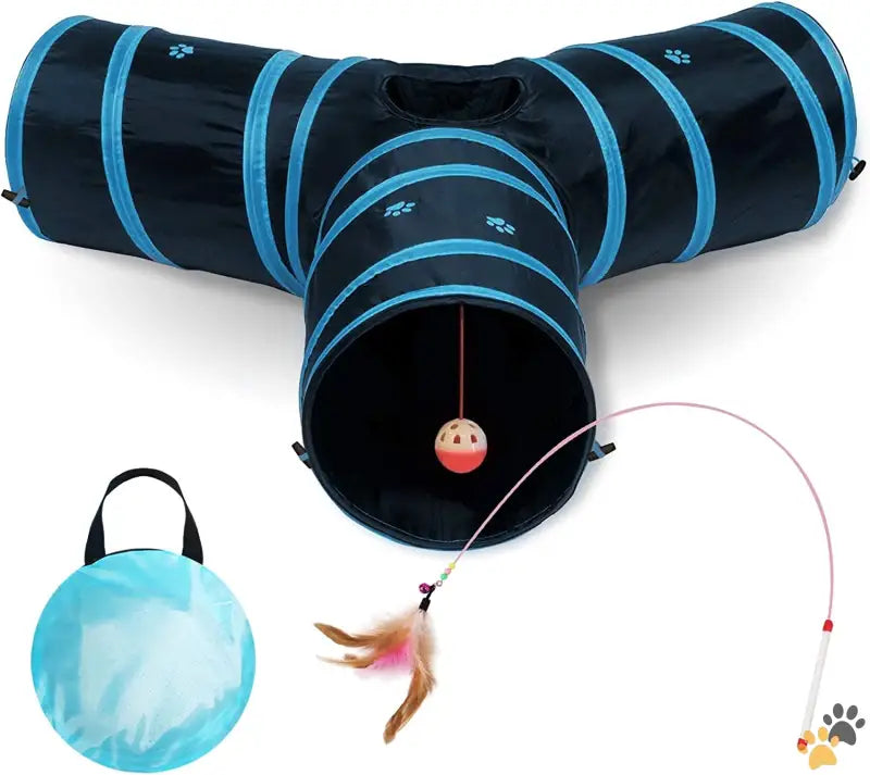 Interactive Cat Toy Alternatively: Interactive Cat - Cat Tunnel - Also Included is a ($5 Value) Interactive Cat Toy