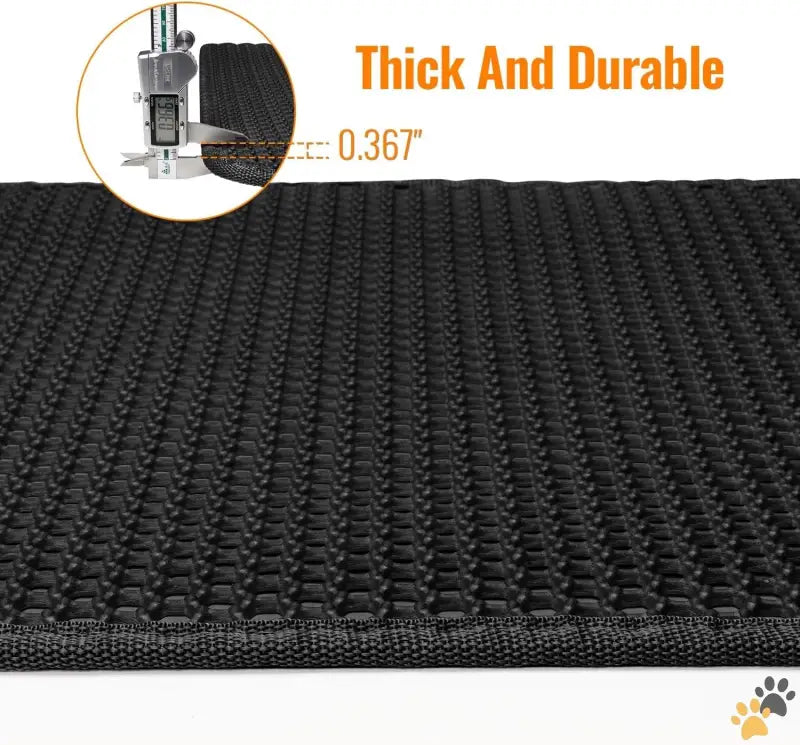 Cat Litter Mat Litter Trapper - Black / 23’’ x 17’’ - Conlun Cat Litter Mat Cat Litter Trapping Mat Honeycomb