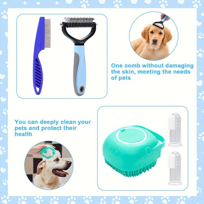 8-piece Pet Grooming Kit