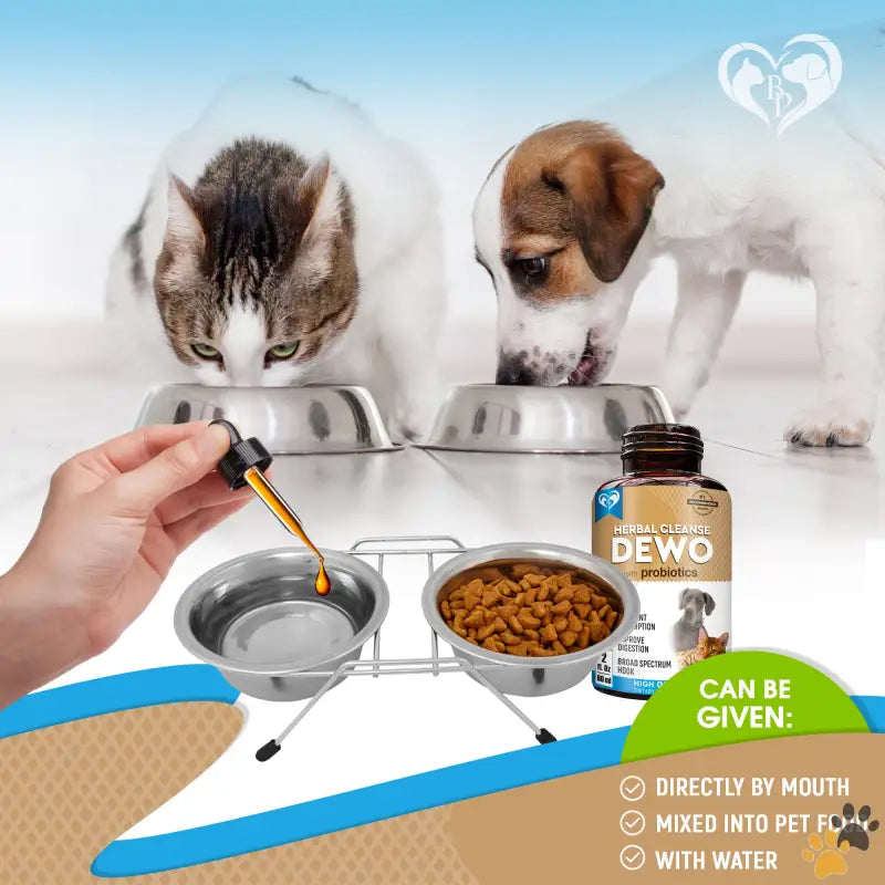 Natural Dewormer for Dogs & Cats - Dewormer for Dogs & Cats