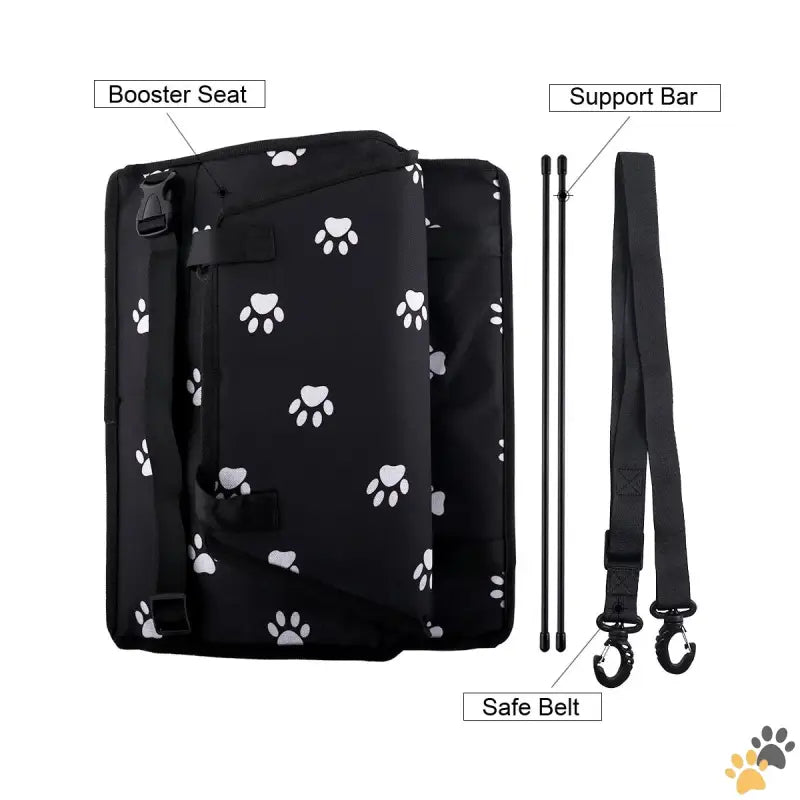 Dog Car Seat Pet Carrier - Dog Car Seat for Small Dogs Portable and Washable Puppy Dog Booster Seats for Car Front Seat