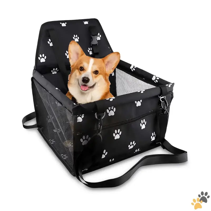 Dog Car Seat Pet Carrier - Dog Car Seat for Small Dogs Portable and Washable Puppy Dog Booster Seats for Car Front Seat