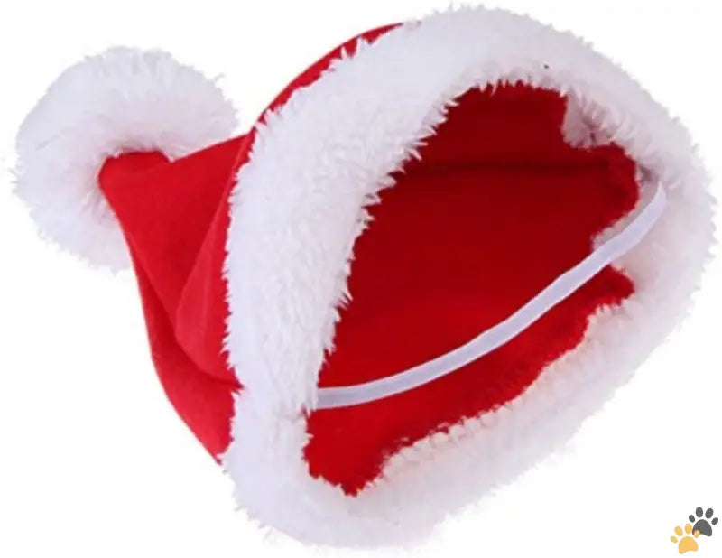 Pet Santa Claus Costume 3-5.5 Lbs - Red / 9.4’’neck Girth, 13.0’’chest - Dog Cat Christmas Santa Claus Costume