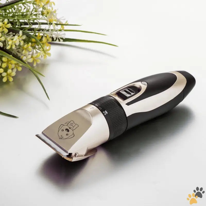 Ultra-quiet Dog Clippers Grooming Kit - Gold - Dog Clippers Cordless Dog Grooming Kit Professional Quiet Electric Pets