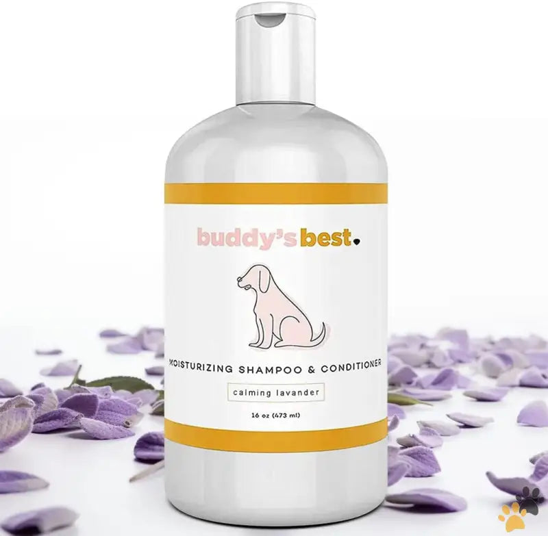 Buddy’s Best Dog Shampoo Sensitive Skin - Calming Lavender / 16 Fl Oz (pack of 1) - Dog Shampoo for Smelly Dogs