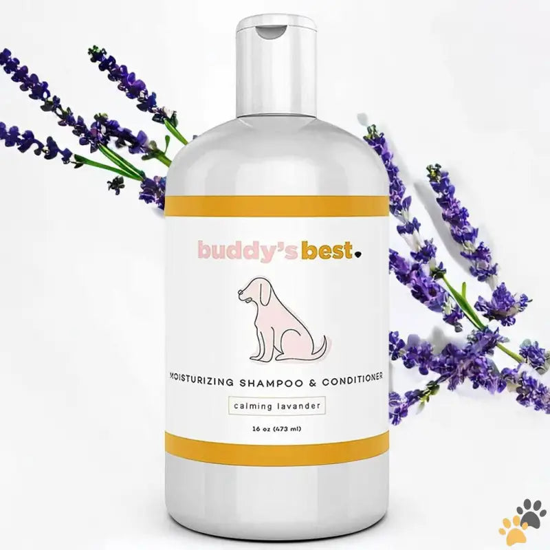 Buddy’s Best Dog Shampoo Sensitive Skin - Calming Lavender / 16 Fl Oz (pack of 1) - Dog Shampoo for Smelly Dogs