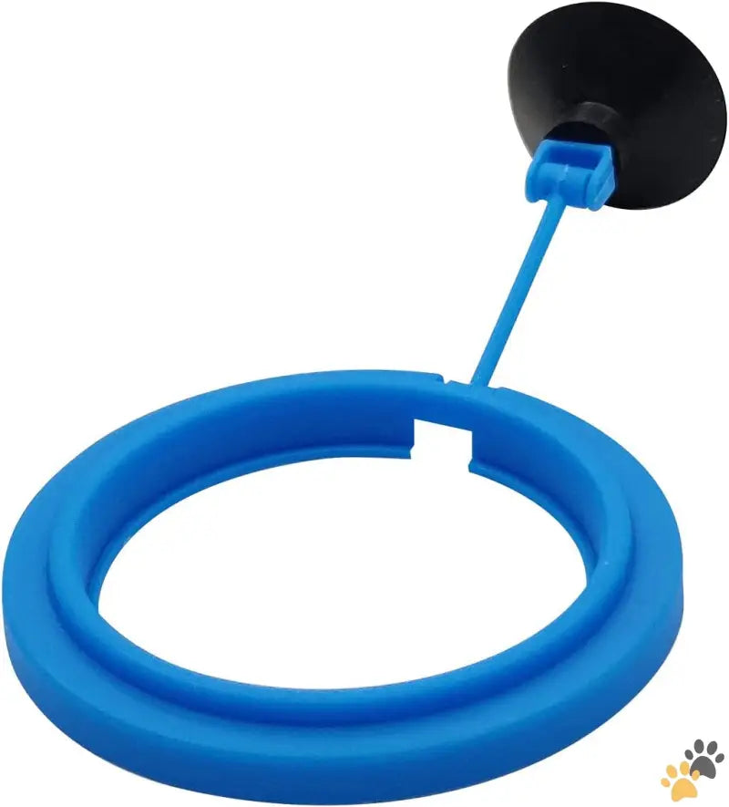 Feeding Ring Goldfish Feeder - Round - Fish Feeding Ring Floating Food Feeder Circle with Suction Cup Easy to Install