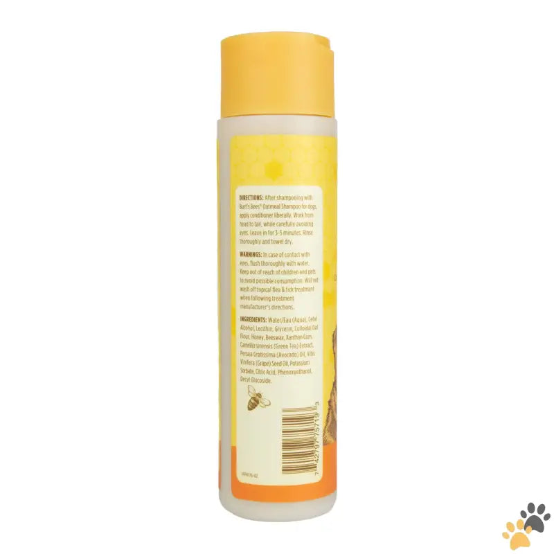 Burt’s Bees Pet Grooming Colloidal Oat - for Pets Natural Oatmeal Conditioner Colloidal Oat Flour & Honey for Dogs 10