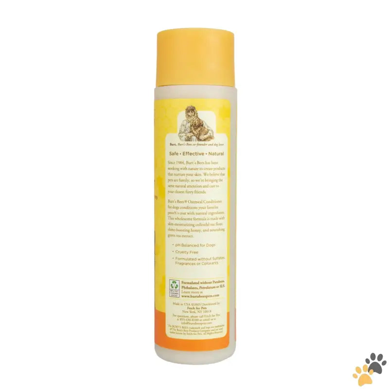 Burt’s Bees Pet Grooming Colloidal Oat - for Pets Natural Oatmeal Conditioner Colloidal Oat Flour & Honey for Dogs 10