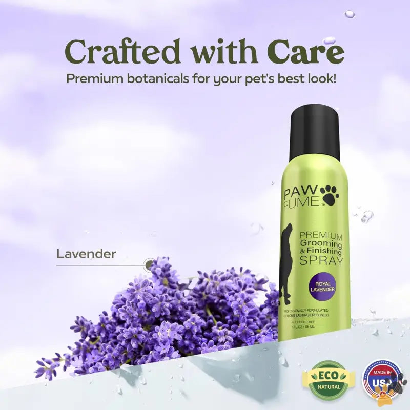 Pawfume’s Grooming Spray - Royal Lavender / 4 Fl Oz (pack of 1) - Grooming Spray Dog Spray Deodorizer Perfume