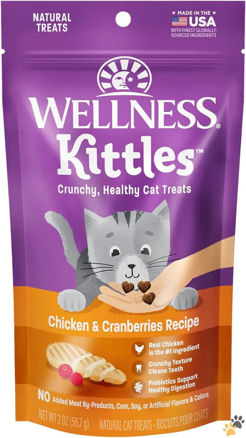 Kittles Crunchy Grain Free Cat Treats - Chicken / 0.01 Ounce (pack of 150) - Kittles Crunchy Natural Grain Free Cat