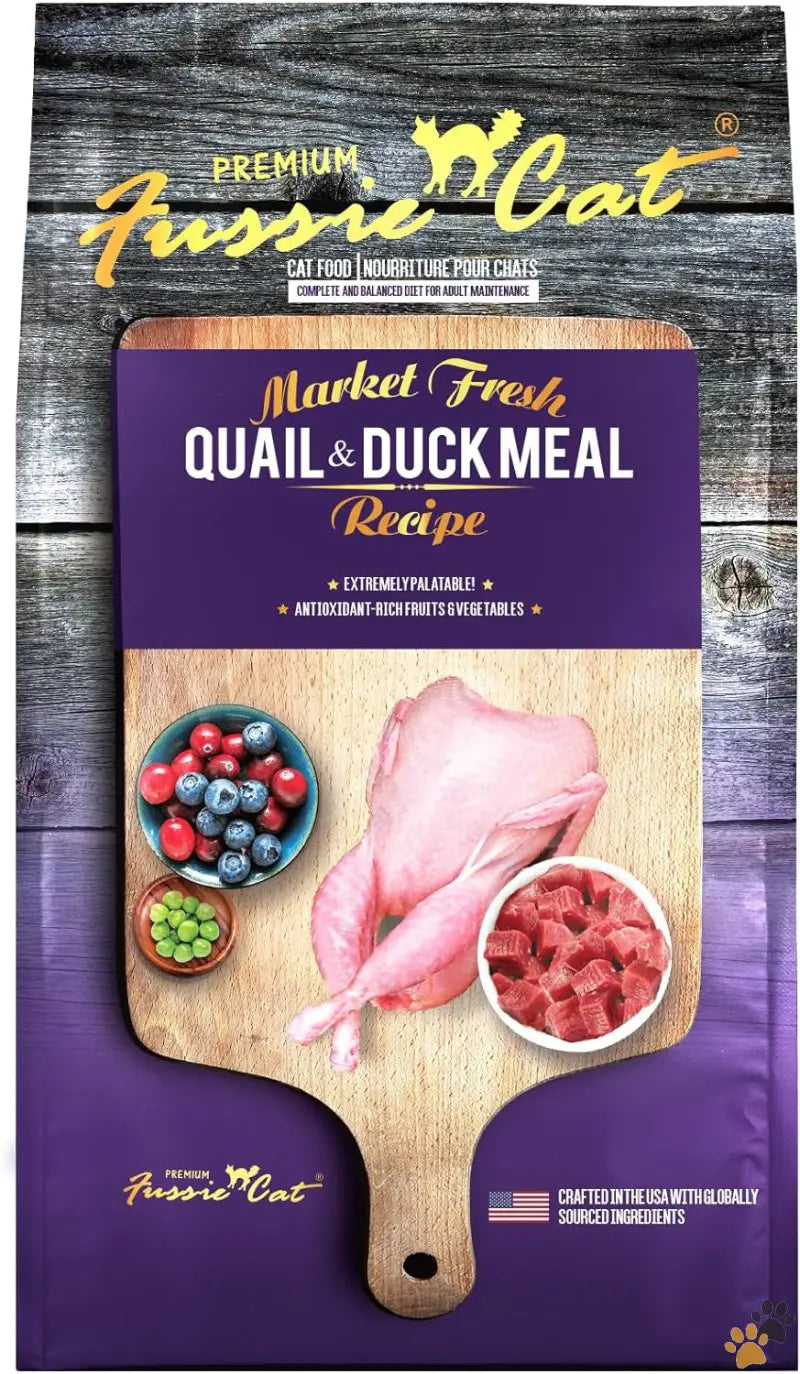 Market Fresh Cat Food - Quail Duck Meal Formula / 4 Pound (pack of 1) - Market Fresh Quail & Duck Meal Formula