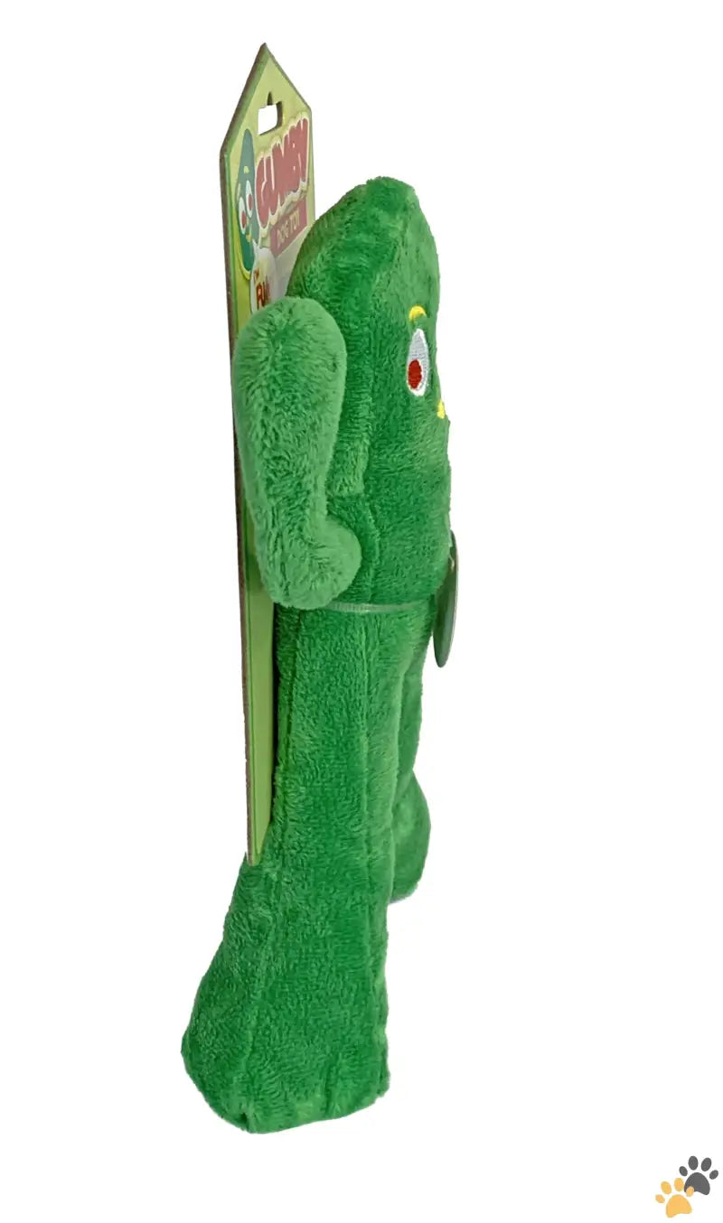 Gumby Plush Dog Toy - Original Gumby Plush Dog Toy 9’’ Squeak Green.