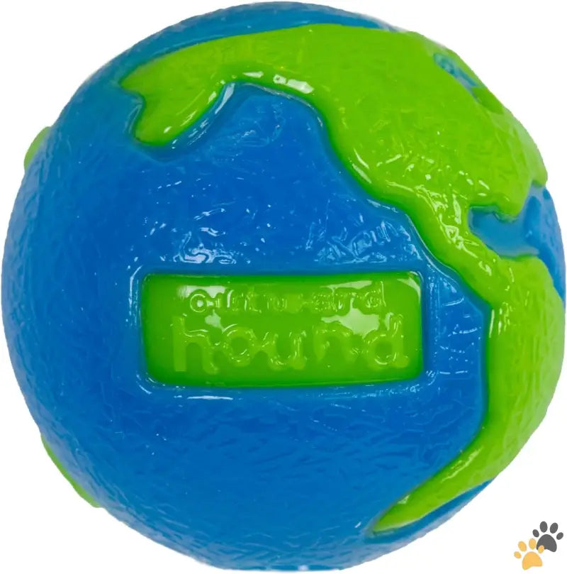 Planet Ball Dog Toy - Planet Earth / Small (pack of 1) - Outward Hound by Orbee-tuff Planet Ball Blue/green