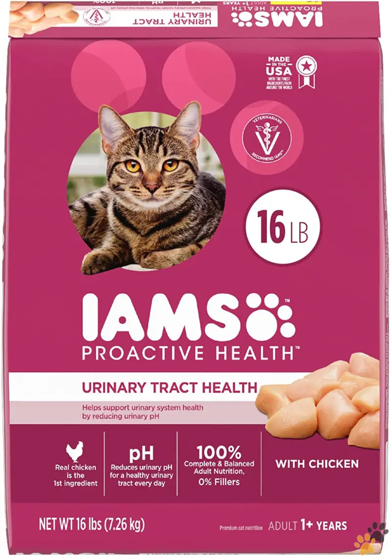 Wholesome Dry Cat Food - Chicken / 16 Pound (pack of 1) - Proactive Health Adult Urinary Tract Healthy Dry Cat Food