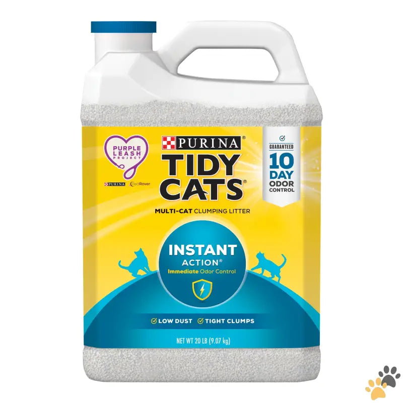 Purina Tidy Cats Instant Action Cat Litter - 1 - Purina Instant Action Clumping Cat Litter Natural Low Dust Odor