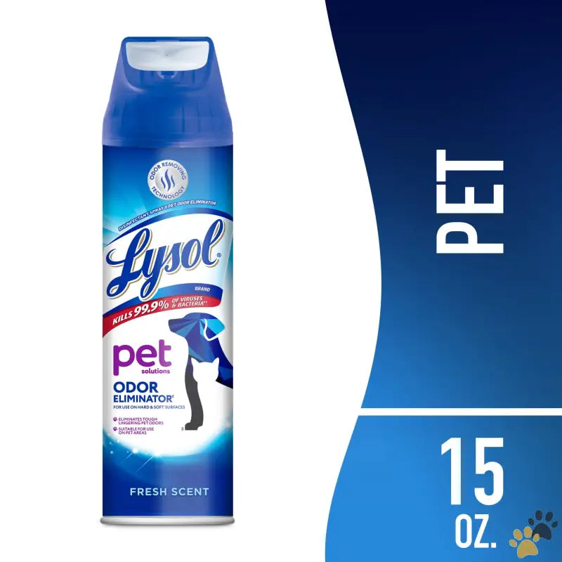 Lysol Pet Odor Eliminator Spray - Fresh Scent - ® Pet Odor Eliminator Spray Sanitizing and Disinfecting Spray for Pet