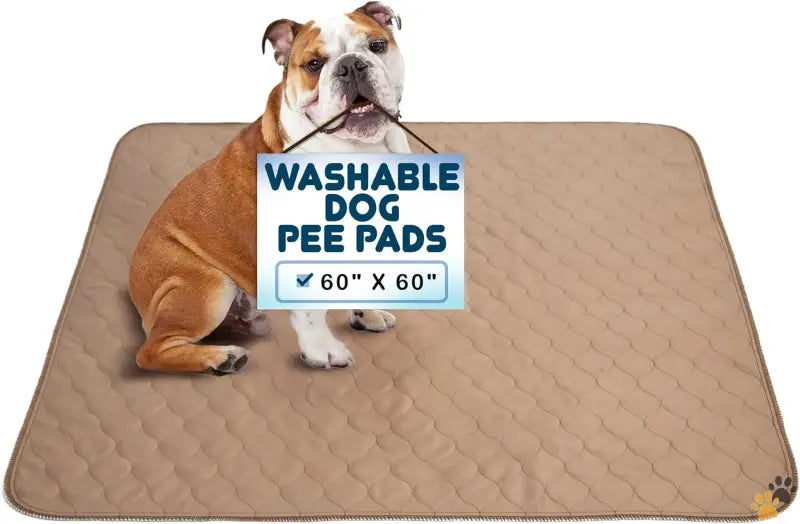 Ezwhelp Pee Pads Pet Training - 60x60 Inch - Reusable Dog Pee Pads - Dogs Waterproof Training Pads - Washable &