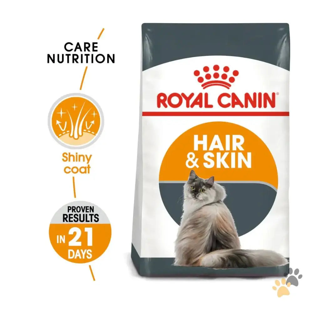 Royal Canin Cat Dry Food Hair & Skin - 2 Kg - Cat Food