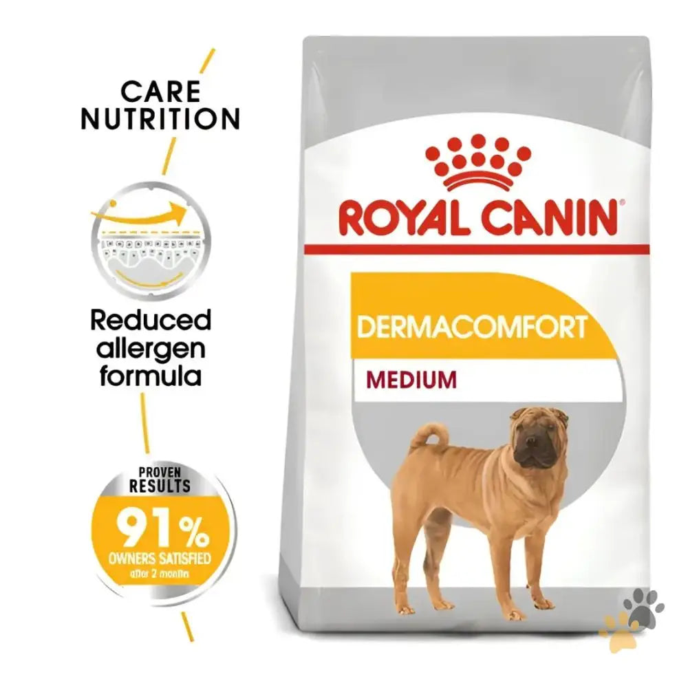 Royal Canin Medium Dermacomfort 3 Kg Dry Dog Food - 3 Kg - Dog Food