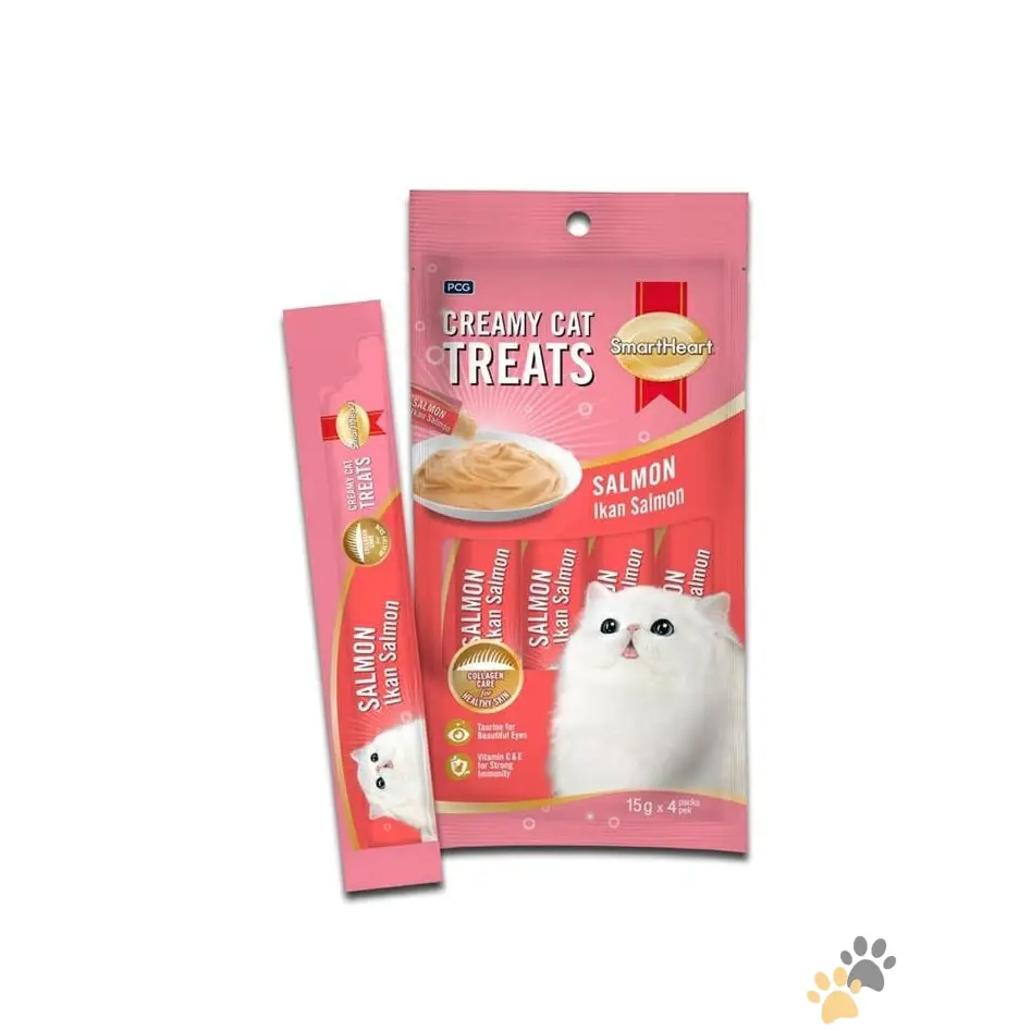 Smartheart Creamy Cat Treats - Chicken + Tuna - Cat Food
