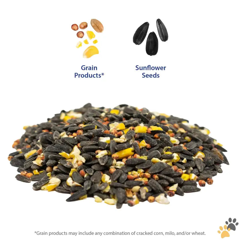 Natural Grains Wild Bird Feed - 5 Lbs - Sunflower & Natural Grains Wild Bird Feed 5 Lb.