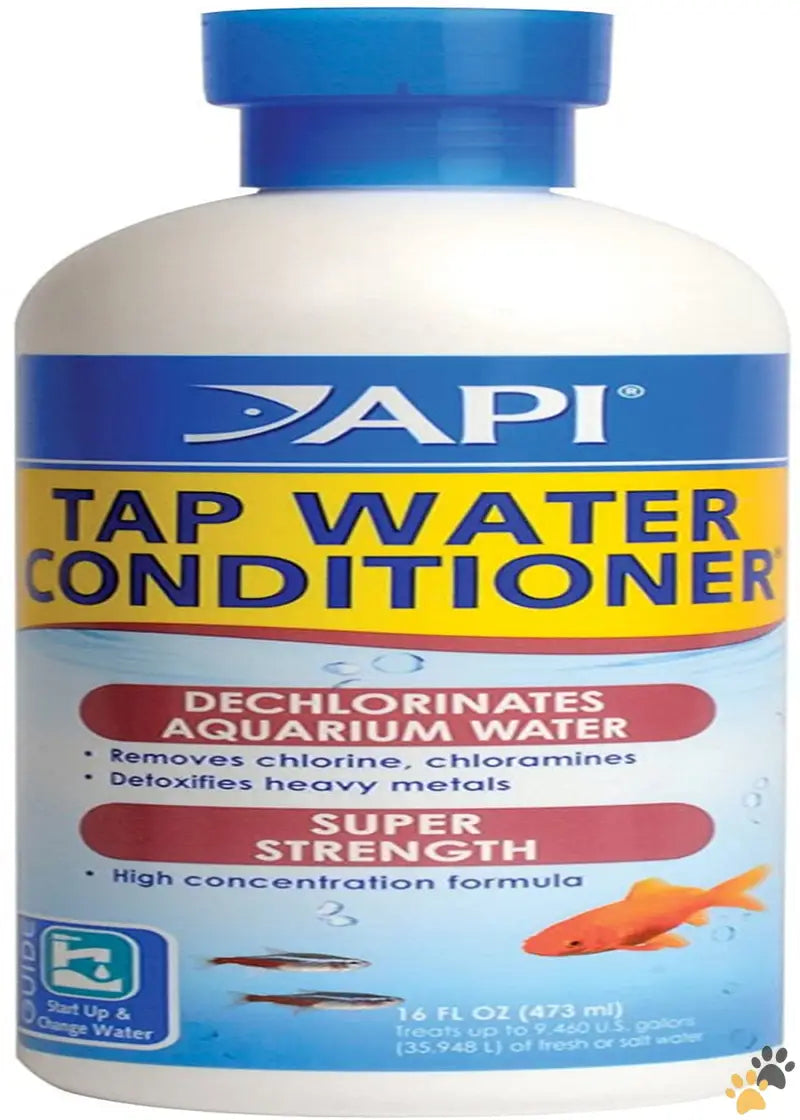 Tap Water Conditioner for Aquariums - White / 16 Oz - Tap Water Conditioner Aquarium Water Conditioner 16-ounce Bottle