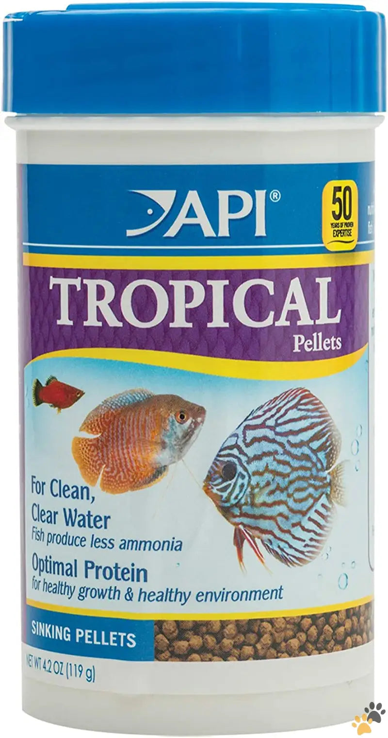 Tropical Pellets Sinking Fish Food - Tropical / 4.2 Ounce (pack of 24) - Tropical Pellets Sinking Pellets Fish Food